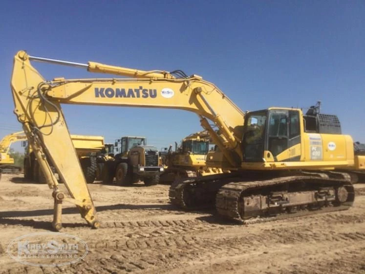 Side of Used Komatsu Excavator for Sale